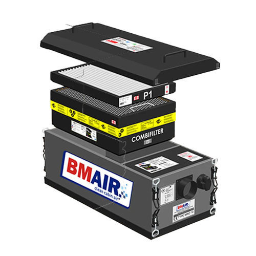 Système de filtration à particules - MAO-10 series - BMAir International BV - à charbon actif / à air / haute efficacité