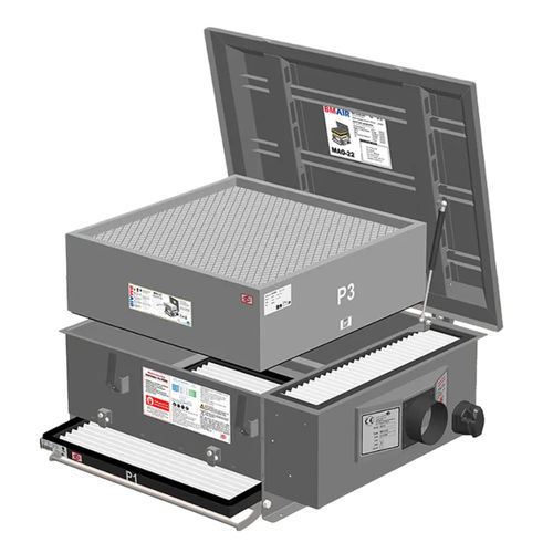 Système de filtration à particules - MAO-22 series - BMAir International BV - à charbon actif / à air / pour air de procédé