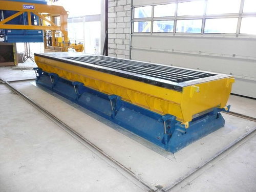 Table vibrante pour béton frais - Coote Engineering Limited
