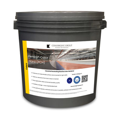 Peinture de finition - Pentra®-Color Hard (PCH) - Convergent Group SA - liquide / en deux couches / rouge