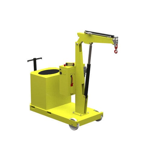 Mini-grue d'atelier forte charge - GZ1000BSER - Flex Lifting Cranes by AxA Group S.r.l. - 1 tonne / télescopique / à contrepoids