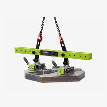 Aimant de levage permanent à commutation manuelle - FX-LT1000 - Flex Lifting Cranes by AxA Group S.r.l. - à traverse fixe