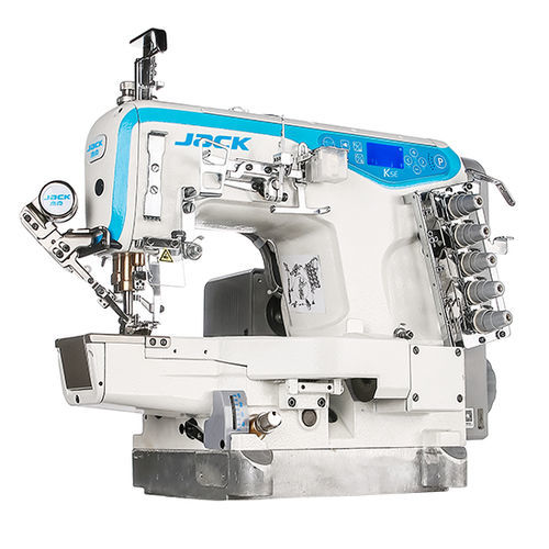 Machine à coudre à point de recouvrement - K5E-UT - Jack - à trois aiguilles / à 5 fils / de tissus