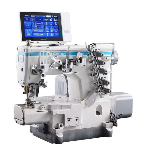 Machine à coudre à point de recouvrement - K10+ - Jack - à trois aiguilles / à 5 fils / de tissus