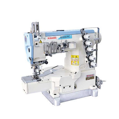 Machine à coudre à point de recouvrement - W600PC series - Pegasus - à deux aiguilles / à trois aiguilles / à 3 fils