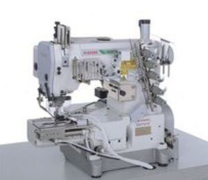 Machine à coudre à point de recouvrement - MHG series - Pegasus - à trois aiguilles / à 4 fils / à 5 fils