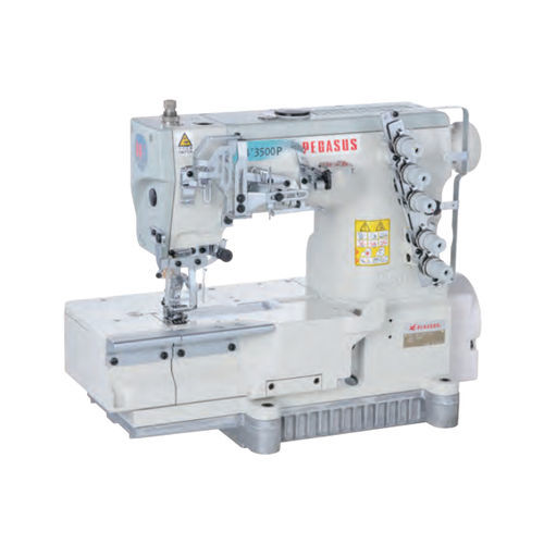 Machine à coudre point de chaînette double - W3500P series - Pegasus - à point de recouvrement / à deux aiguilles / à trois aiguilles