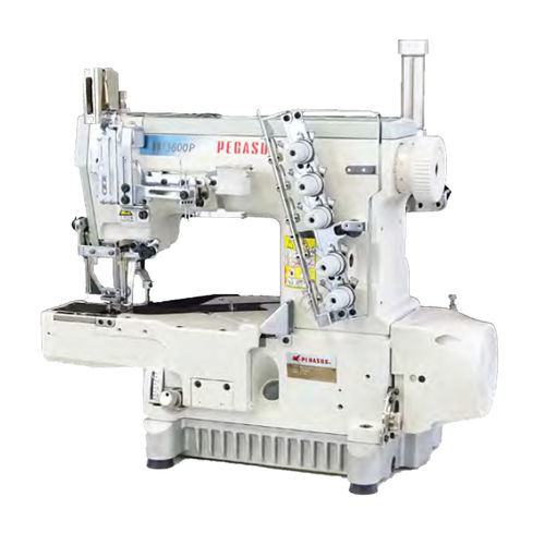 Machine à coudre à bras cylindrique - W3600P series - Pegasus - à point de recouvrement / point invisible / à deux aiguilles