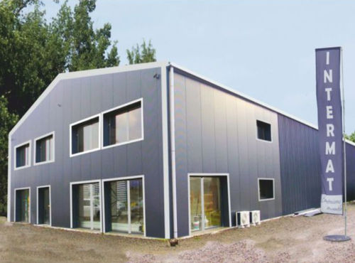 Hangar modulaire - Intermat Mekabat - industriel / de stockage / isolé