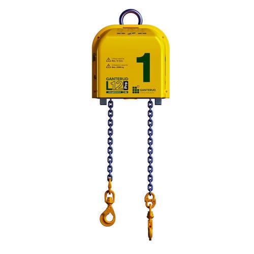 Appareil de levage autonivelant - L12 Pro - Ganterud Lifting Solutions AB - électrique / élingue à chaîne / télécommandé