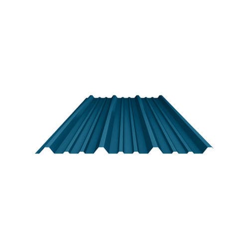Tôle emboutie - PBR  - Star Building Systems - en métal / pour toiture / pour mur