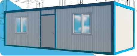 Bâtiment modulaire - Container Préfabriqué - préfabriqué / en container / industriel