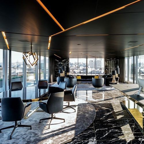 Panneau sandwich en nid d'abeille - COMPlacq - Lindner Group - face en aluminium / résistant au feu / acoustique