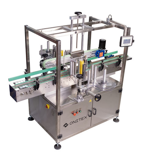 Système d'étiquetage automatique - Onitex L300 - Onitex Automation d.o.o. - pour bouteilles / de canettes / pour applications sur le côté