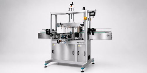 Système d'étiquetage automatique - Onitex L300 - Onitex Automation d.o.o. - pour bouteilles / de canettes / pour applications sur le côté