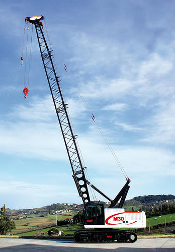 Grue sur chenilles - M30 - MAIT S.p.A. - treillis / à flèche / pour chantier