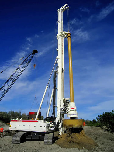 Foreuse à tarière continue - HR 300-570 - MAIT S.p.A. - géotechnique / à paroi moulée / pour forage profond
