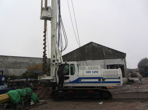 Foreuse à tarière continue - HR 120 CFA - MAIT S.p.A. - géotechnique / de pieux de fondation / rotative
