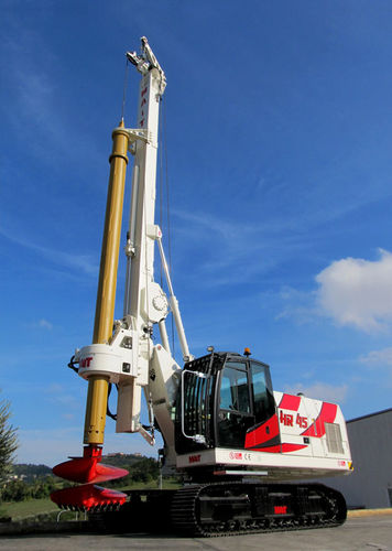 Foreuse à tarière continue - HR 45 CFA - MAIT S.p.A. - géotechnique / de pieux de fondation / rotative