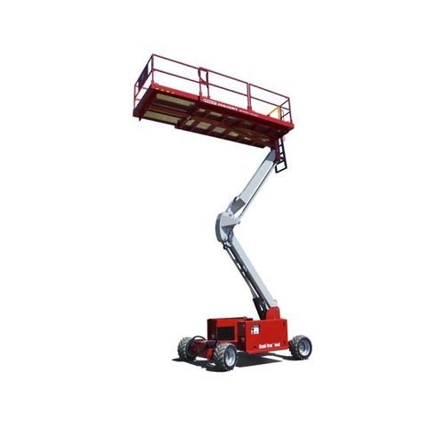 Nacelle articulée pour terrain difficile - 2684ES Speed Level® - MEC AERIAL WORK PLATFORMS - à roues / alimentée par batterie / autonivelante
