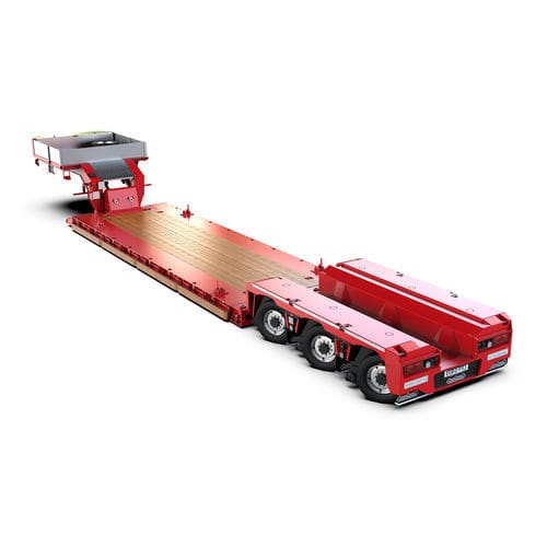 Remorque extra-surbaissée - EURO-PX3 - Nooteboom Trailers B.V. - pour matériel industriel / pour engin de travaux publics / pour marchandise