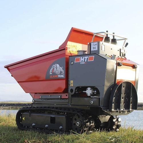 Dumper à chenilles - HT1000s - Slanetrac Engineering Ltd. - à moteur diesel / à déchargement par l'arrière / compact