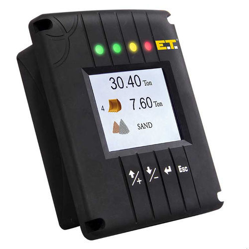 Système de pesage embarqué pour chargeur sur roues - E.T - OUTSET On board Weighing - pour chariot élévateur / pour chargeuse / pour tombereau articulé