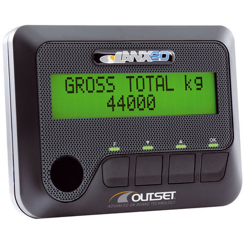 Système de pesage embarqué - LANX 2.0 - OUTSET On board Weighing - pour camions / pour remorque / fourgon