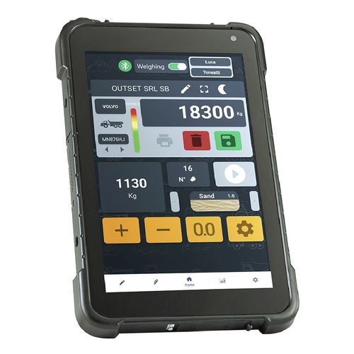 système de pesage embarqué pour chargeur sur roues - OUTSET On board Weighing