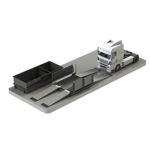Lave-roues pour camion - 3.6M - SPRAYSTREAM - à rampes