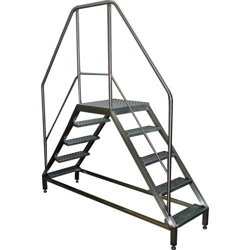 Escabeau mobile - Schweyer - en acier / 4 marches