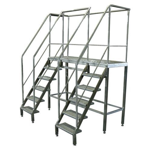 Plateforme d'accès - Schweyer - mobile / porte-opérateur / avec garde-corps de sécurité