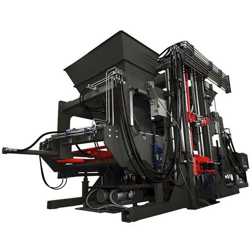 Machine de fabrication de blocs stationnaire - PRO 500 - S.R. Prometal
