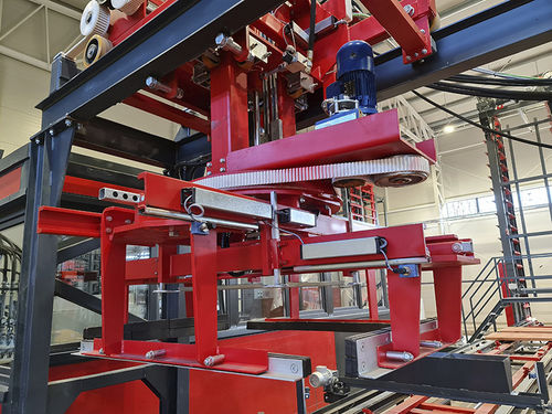 Machine de conditionnement automatique - S.R. Prometal - pour matériaux de construction