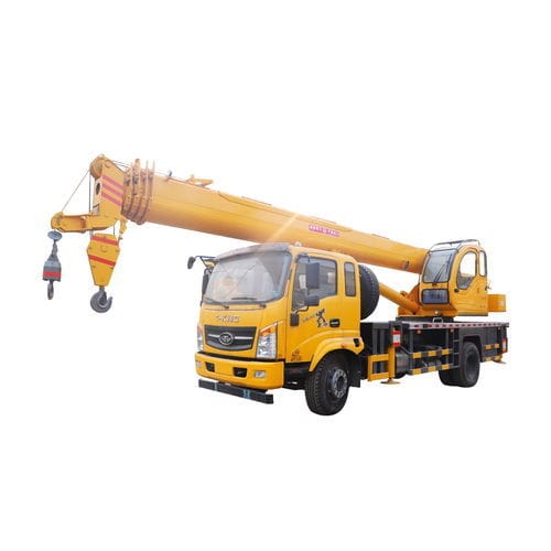 Grue montée sur camion - HWTJ16T - Shandong Hengwang Group Co., Ltd. - pour chantier / hydraulique