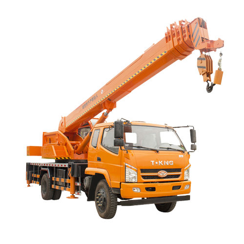Grue mobile - HWTJ12T - Shandong Hengwang Group Co., Ltd. - télescopique / pour façade d'immeuble / de chantier naval