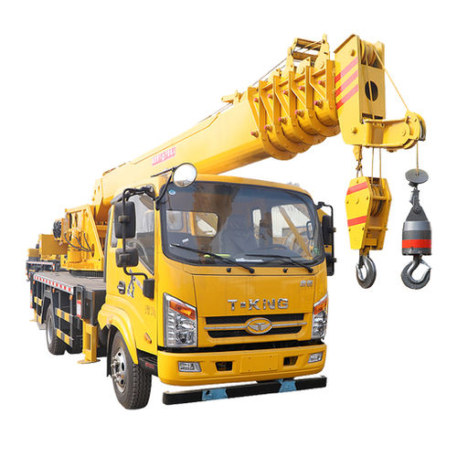 Grue mobile - HWTJ10T - Shandong Hengwang Group Co., Ltd. - télescopique / pliable / pour façade d'immeuble