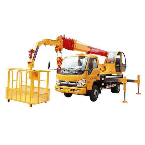 Grue montée sur camion - HWFT5T - Shandong Hengwang Group Co., Ltd. - à flèche / pour l'industrie automobile / de levage