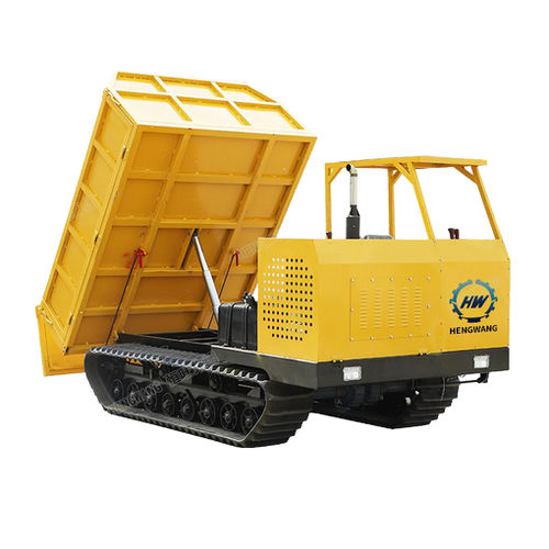 Dumper sur chenilles - HW6000L - Shandong Hengwang Group Co., Ltd. - diesel / à benne élévatrice / compact