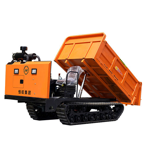 Dumper sur chenilles - HW5000L - Shandong Hengwang Group Co., Ltd. - hydraulique / à benne élévatrice / compact