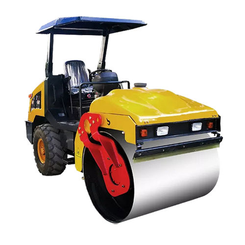 Rouleau compresseur monocylindre - HW-4.5T - Shandong Hengwang Group Co., Ltd. - vibrant