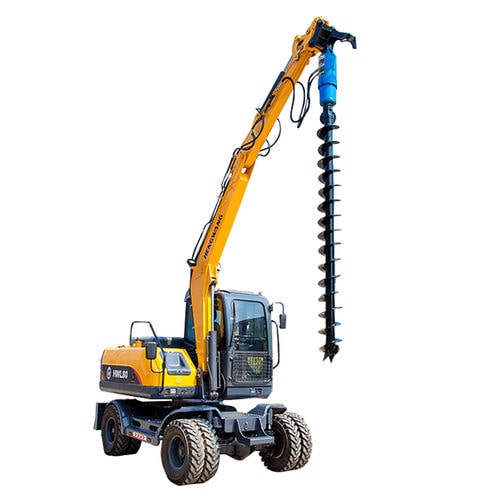 Enfonce-pieux monté sur excavateur - HW8000B - Shandong Hengwang Group Co., Ltd.