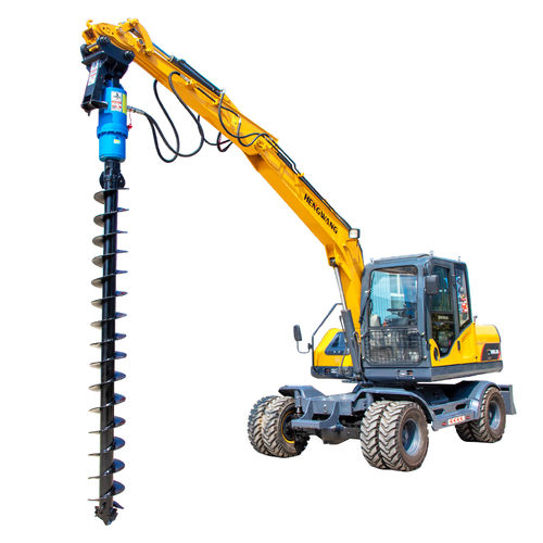 Enfonce-pieux monté sur excavateur - HW8000A - Shandong Hengwang Group Co., Ltd.