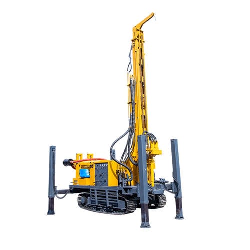 Foreuse de puits - HQZ400L - Shandong Hengwang Group Co., Ltd. - sur chenilles / rotative / pneumatique