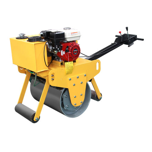 Rouleau compresseur monocylindre - HW-450 - Shandong Hengwang Group Co., Ltd. - duplex / vibrant / manuel