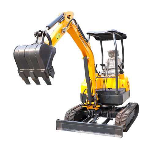 Mini pelle - HW-20W - Shandong Hengwang Group Co., Ltd. - sur chenilles / diesel / pour chantier de construction