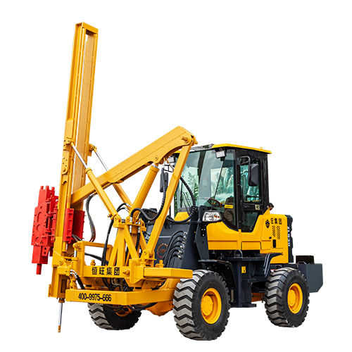 Enfonce-pieux hydraulique - HWH930ZD - Shandong Hengwang Group Co., Ltd. - pour glissières de sécurité