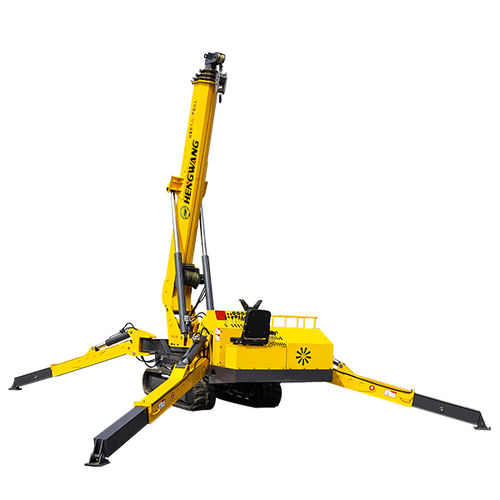 Grue araignée sur chenilles - HW800 - Shandong Hengwang Group Co., Ltd. - télescopique / compacte