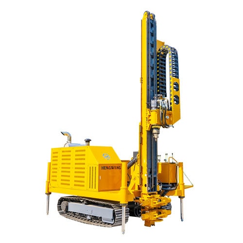 Foreuse rotative - HWXP-150C - Shandong Hengwang Group Co., Ltd. - à tarière continue / de carottage / pour ancrage de raccordement