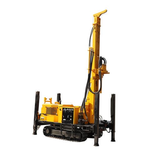 Foreuse géotechnique - HQZ450L - Shandong Hengwang Group Co., Ltd. - de puits géothermiques / de puits d'eau / sur chenilles